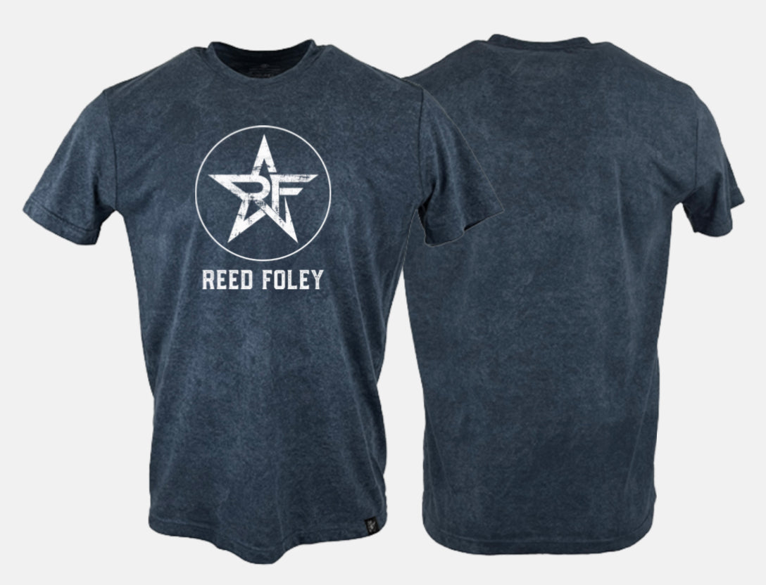 Reed Foley Logo T-Shirt - Vintage Navy