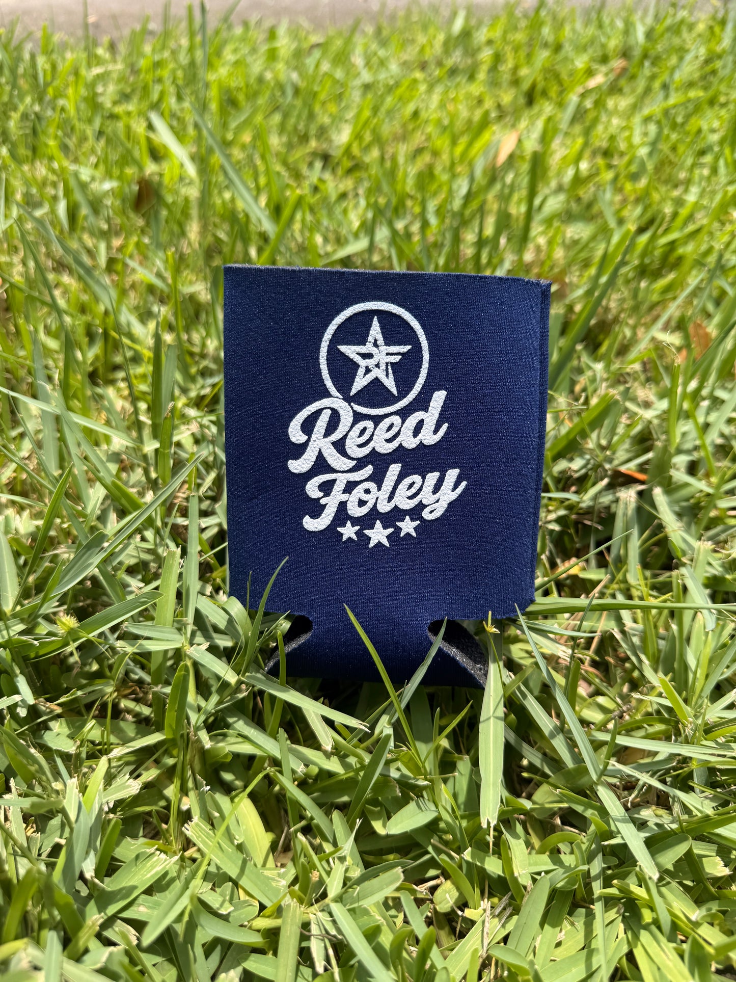 Reed Foley Classic Logo Koozie - Navy