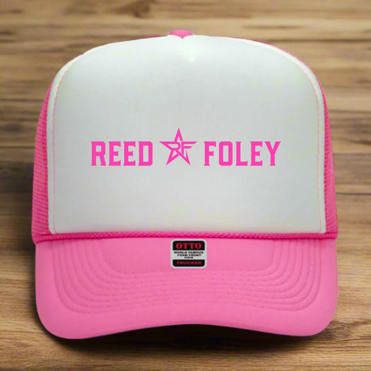 Reed Foley Neon Pink Trucker Hat