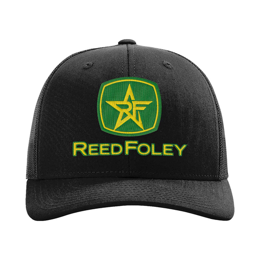 Reed Foley RF Star Trucker Hat - Black
