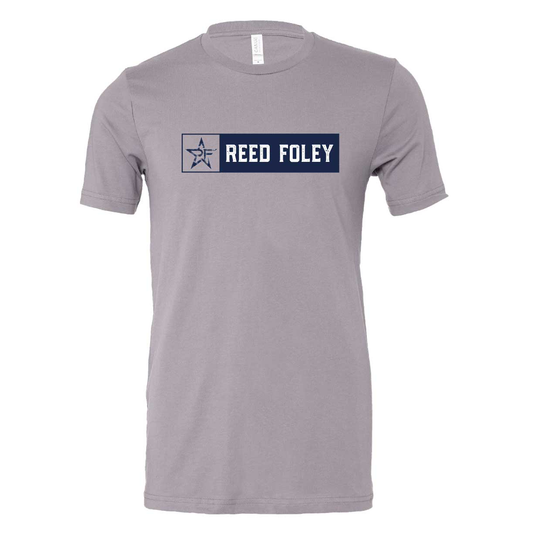 Reed Foley Classic Logo Tee - Storm Gray